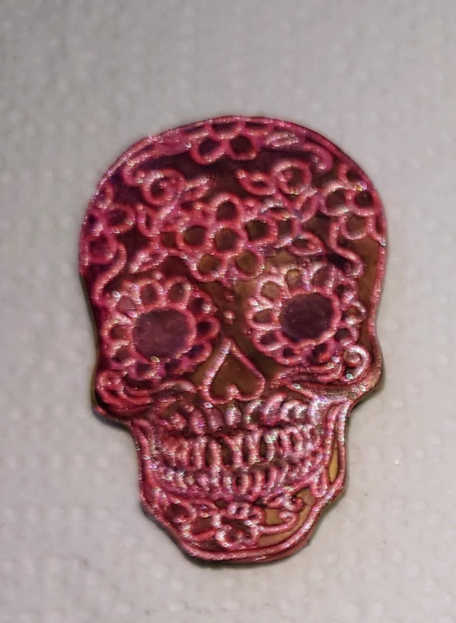 Day Of The Dead Skull Melt