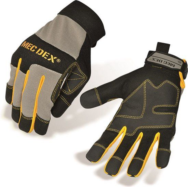 H6/DY-713 Mec Dex Grijs handschoen 