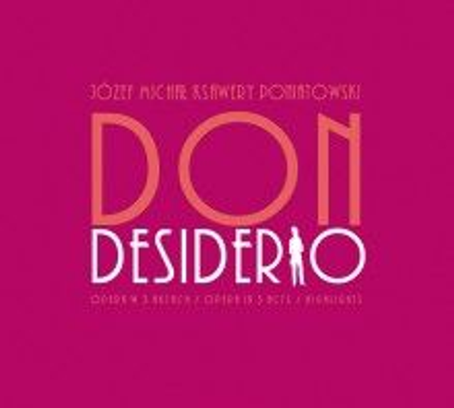 Poniatowski DON DESIDERIO highlights CD