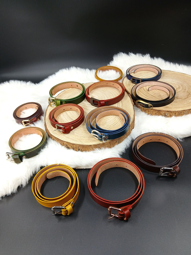 Ostara, ceintures en cuir