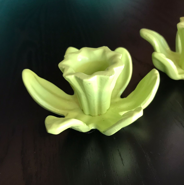 251342 kandelaar groene bloem