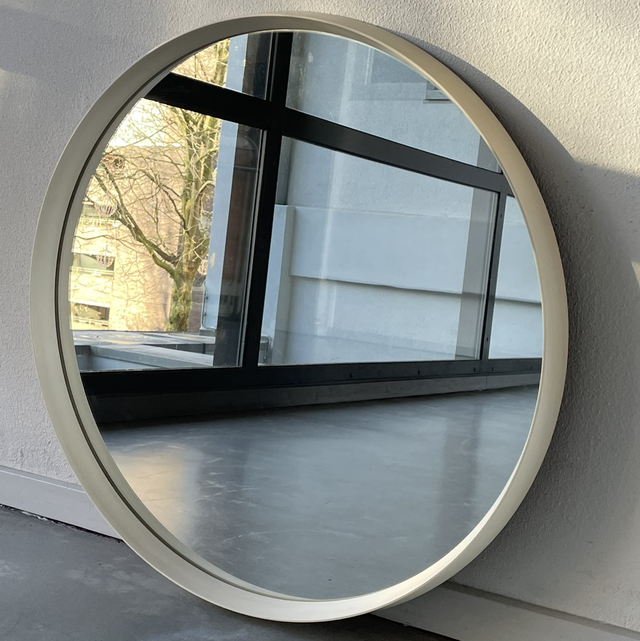 Space age 70s round mirror