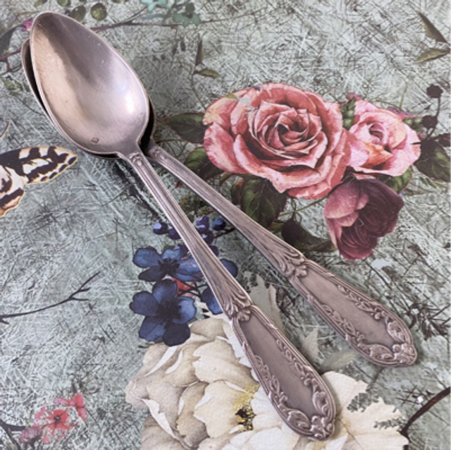 Duo Cuillères en ÉTAIN 3