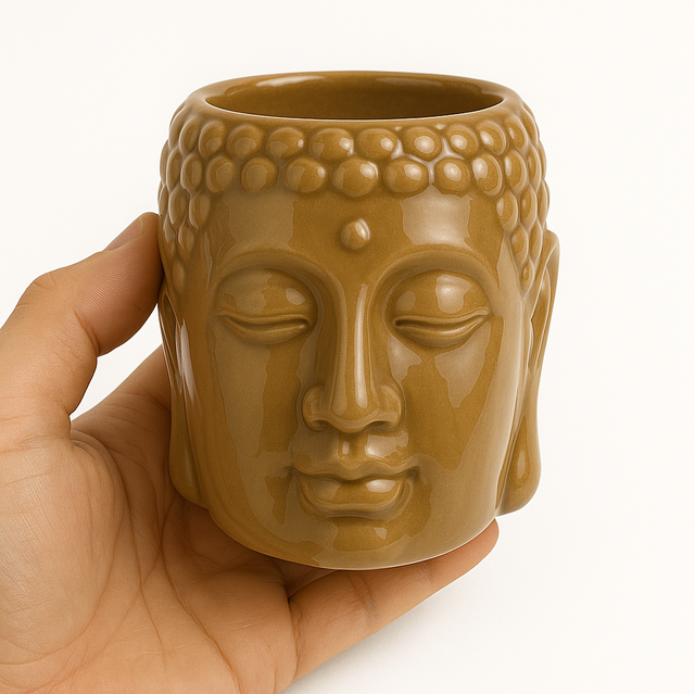 Buddha Wax Burner (Brown) 