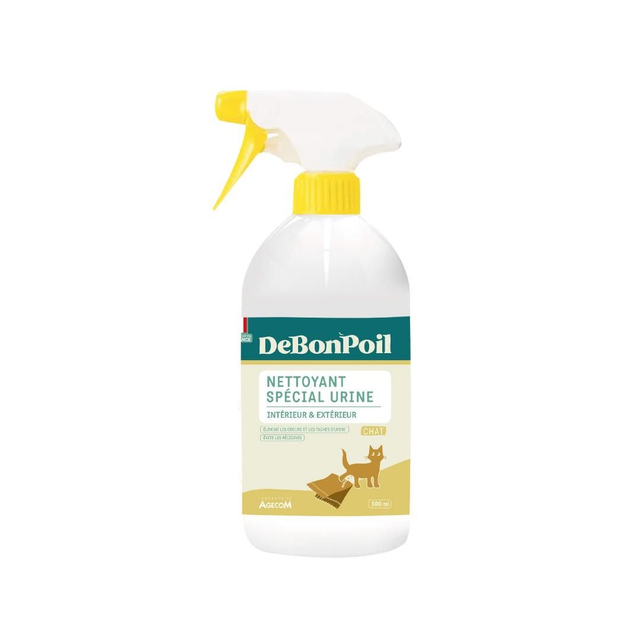Debonpoil - Nettoyant urine chat 500ml - Intérieur &amp; Extérieur