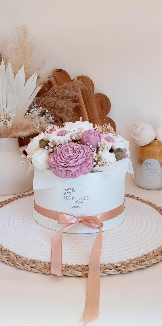 Boîte fleurs éternelles