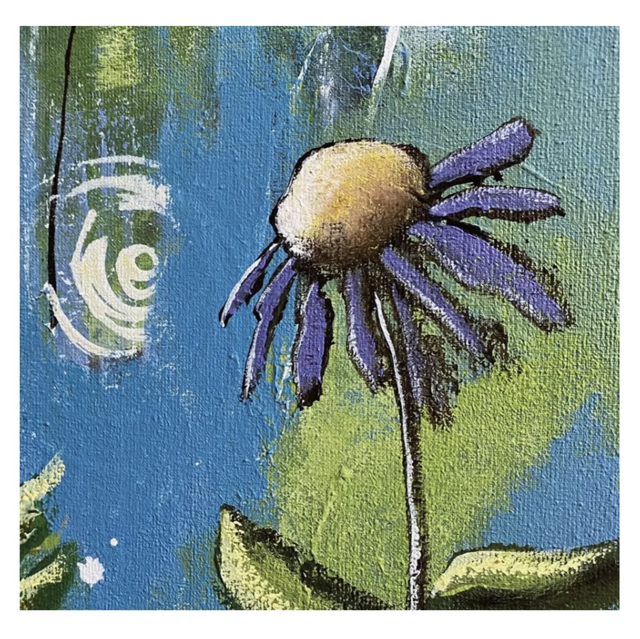 Cartolina doppia Risveglio Primaverile