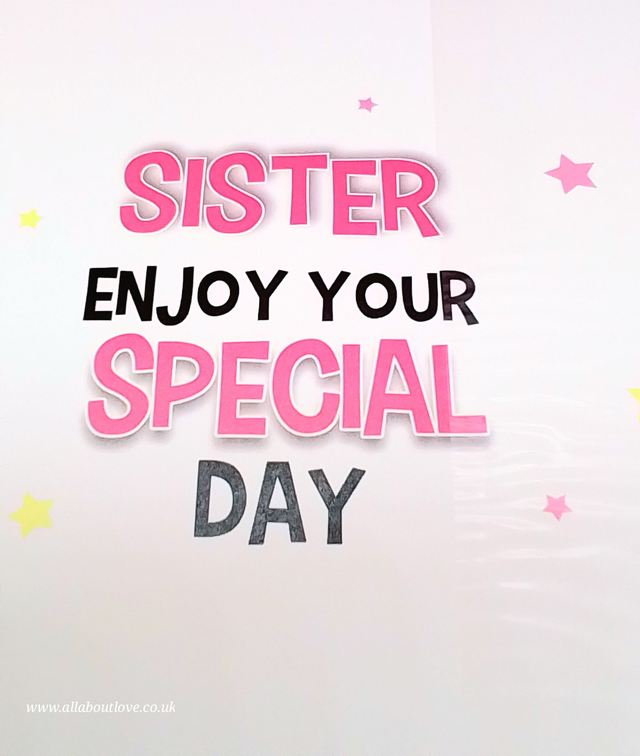 Sister Humour Birthday Card Exercise Humour