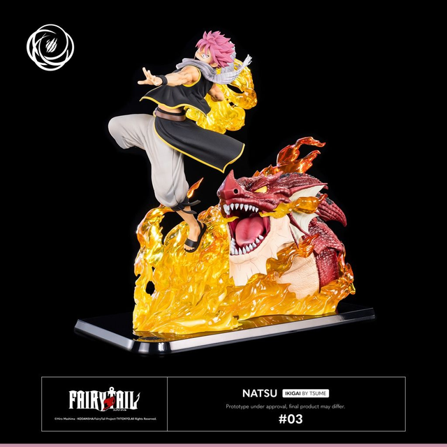 (Preordine) - Natsu Dragneel - Fairy Tail - Statua Ikigai Tsume Art 1/6 (36cm) 🔥🐉 Natsu Ikigai (Anche a rate! 👇)
