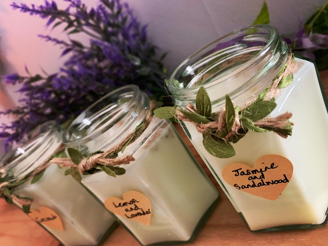 Soy wax jar candle - 5oz (all fragrances)
