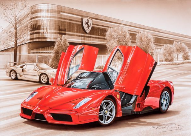 Ferrari Enzo Limited Edition - Print only