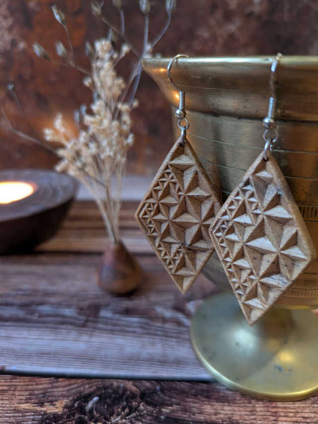 Boucles d'oreille Trinéa