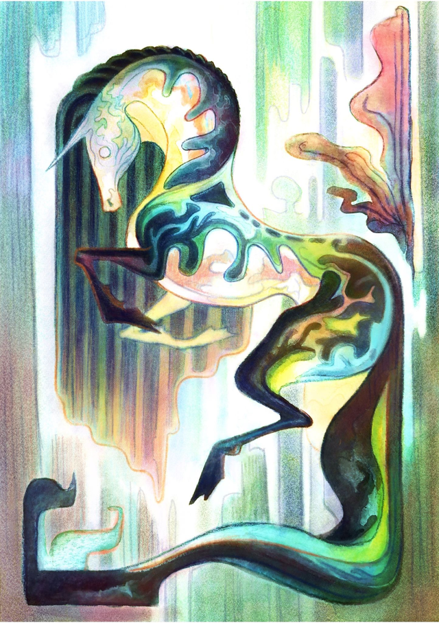 Série créature mythologique - Le Kelpie