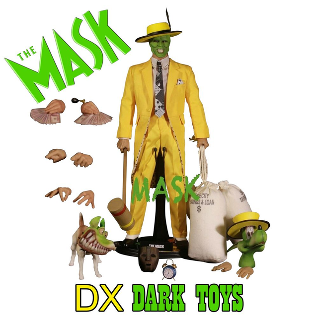 DX DARK TOYS Figura La Mascara Edición de Lujo 30cm Escala 1/6