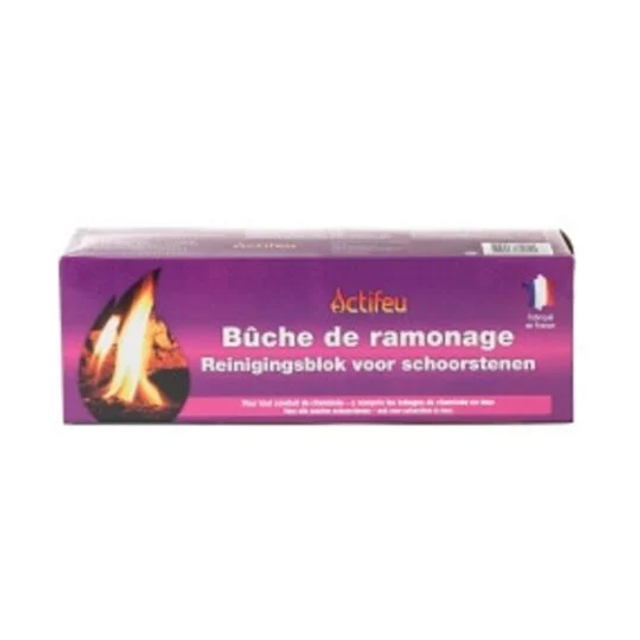 Bûches de Ramonage Cheminée 1,8kg ACTIFEU