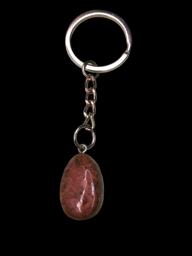 Porte clé rhodonite 