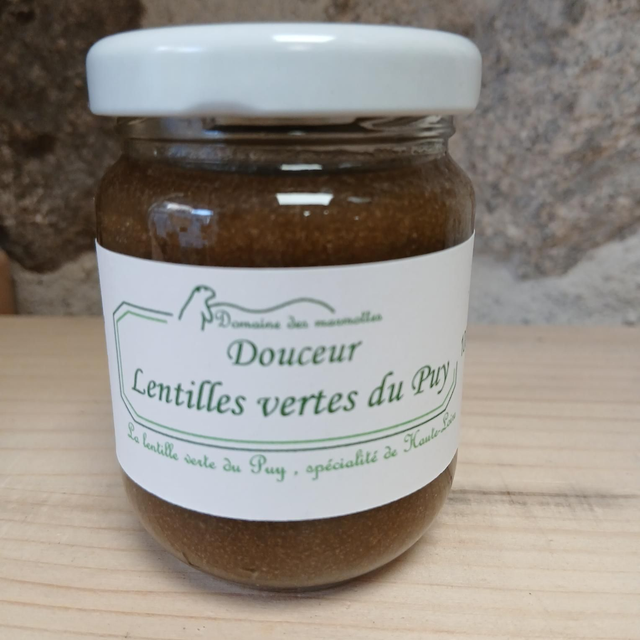 Douceur lentilles vertes du Puy 100g Haute Loire 