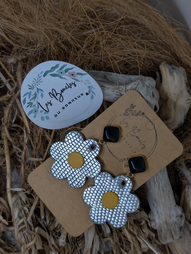 Boucles d&#039;oreilles Baby Coquette argenté bc003