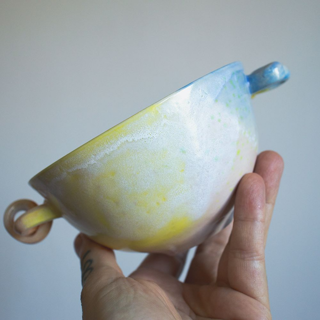 Bol &quot;breton&quot; anses biscornues