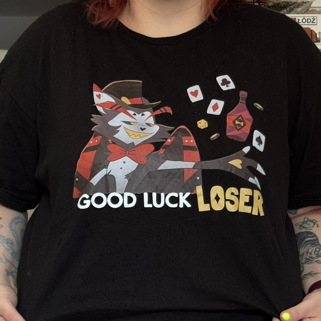 Koszulka - Good Luck Looser 🐈‍⬛