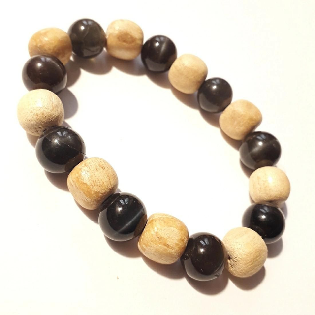 Scapolite &amp; Palo Santo Aromatherapy Bracelet 