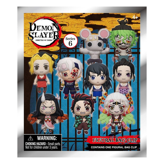 Monogram - Demon Slayer Rubber Keychain Blind Bag