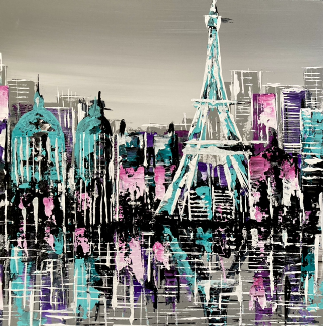 ‘Paris’ Original Painting