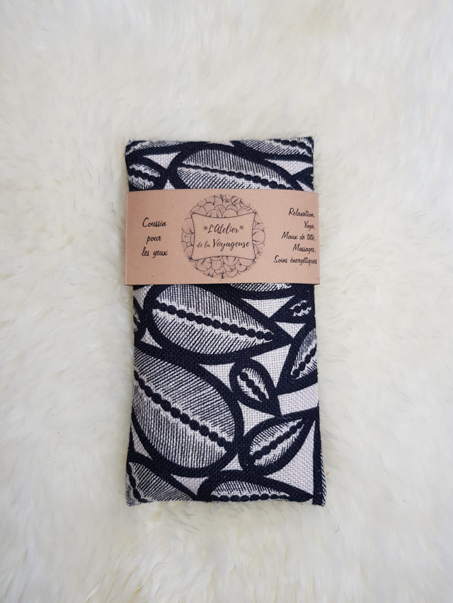 25 - Coussin pour les yeux - Cristal Noir