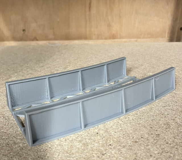 OO Gauge 3rd radius bridge 