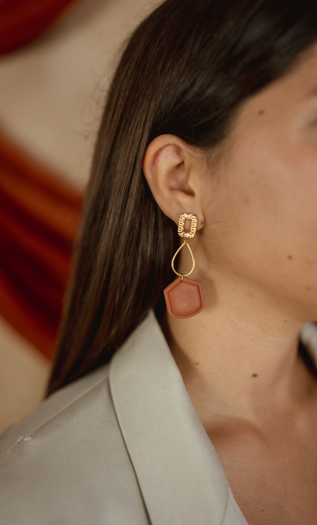 Polymer Clay Earrings ~ Jhoanna