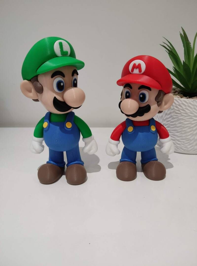 Pack figurines Mario & Luigi