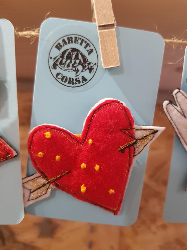 Broche/patch à coudre