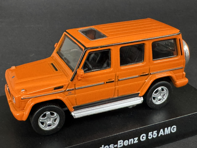 Mercedes Benz G55 AMG orange Kyosho 1:64