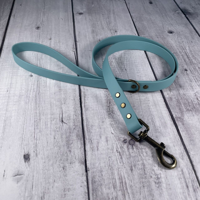Dusty Turquoise Waterproof BioThane® Lead