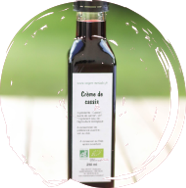 crème de cassis sans alcool 25cl