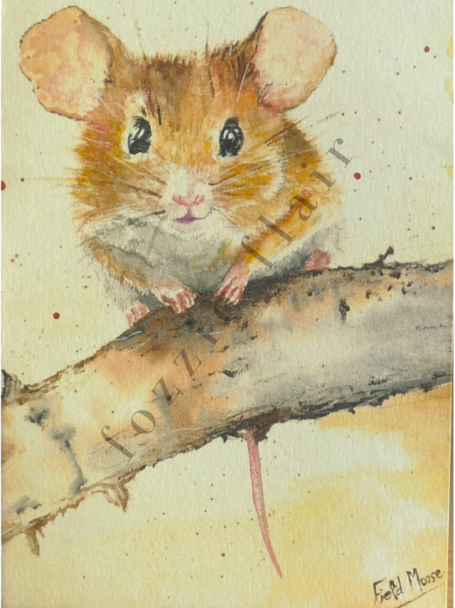 Field Mouse (Greeting Card)