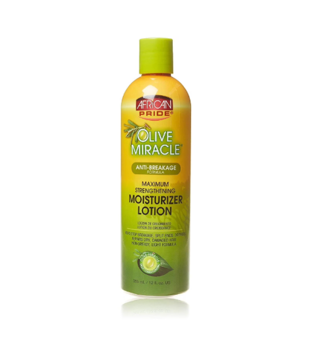 African Pride Olive Miracle Moisturizer Lotion 12 oz