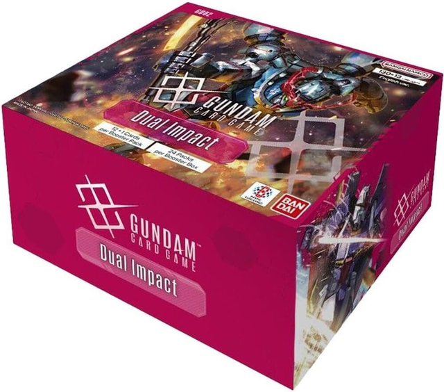Gundam Card Game Booster Display Box Dual Impact GD02 (24 packs)
