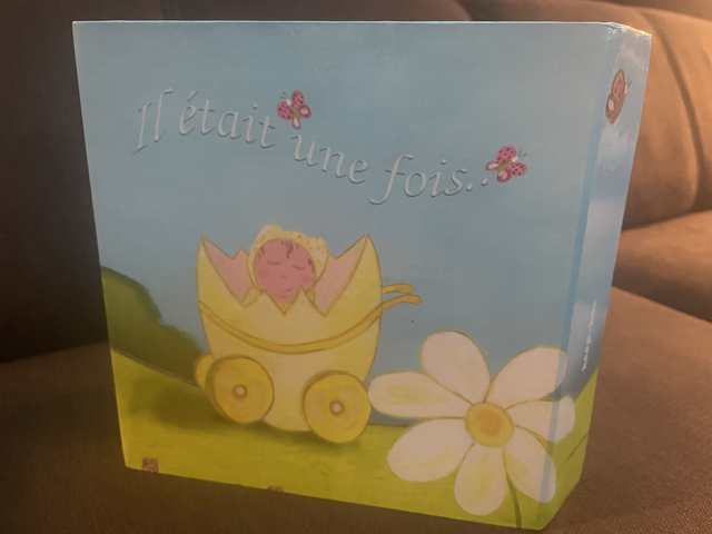 Coffret naissance carré grand format