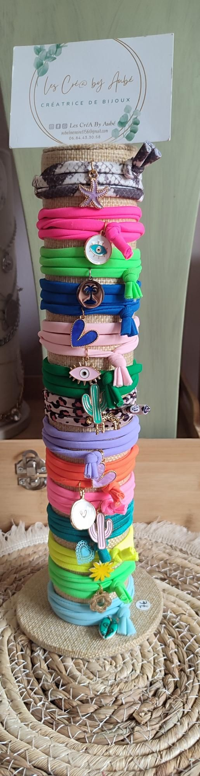 BRACELET LYCRA Cré@ SUR DEMANDE 