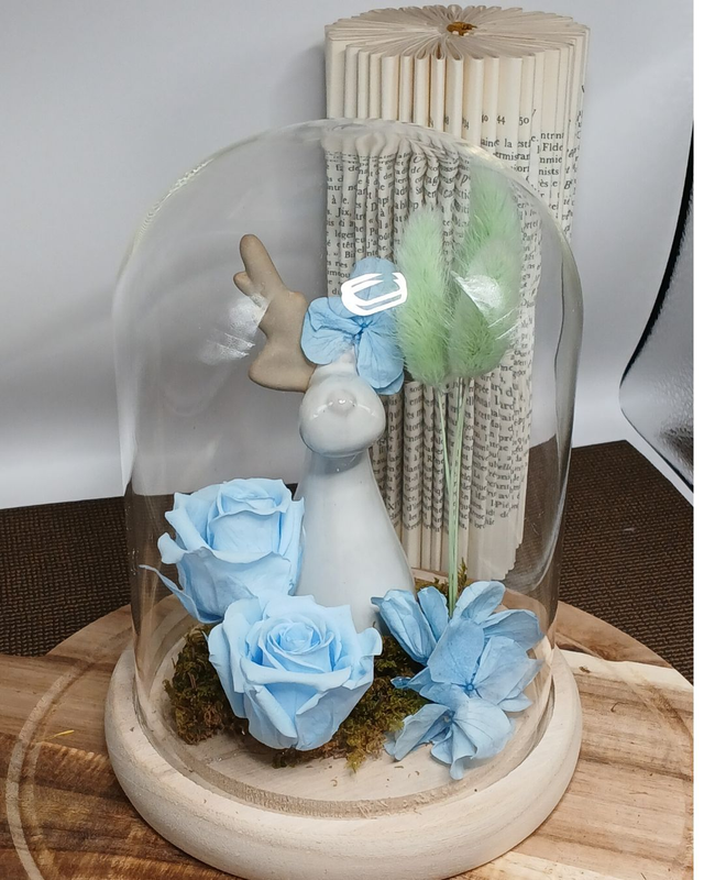 Cloche Florale « En attendant Malon »