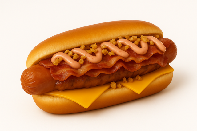 Hot Dog Bacon 🥓 