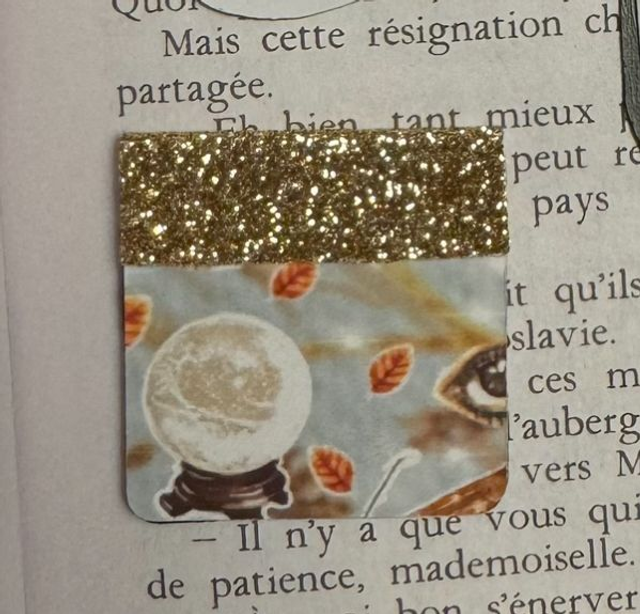 Mini marque-page vertical magnétique