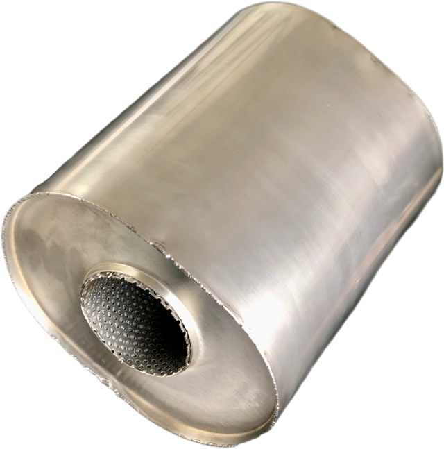 Universal Schalldämpfer 3,5 Zoll 89mm (240 x 170 x 300mm B x H x L) 