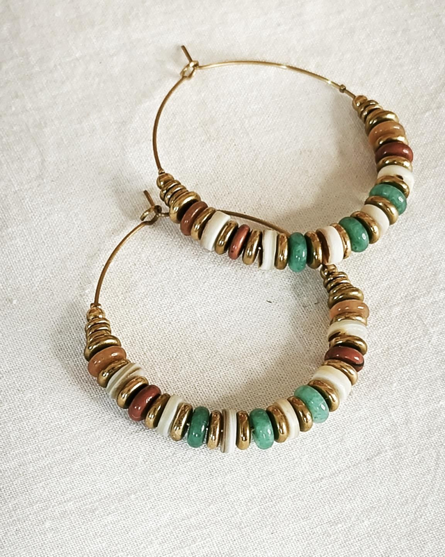 Boucles d&#039;oreilles Calcutta