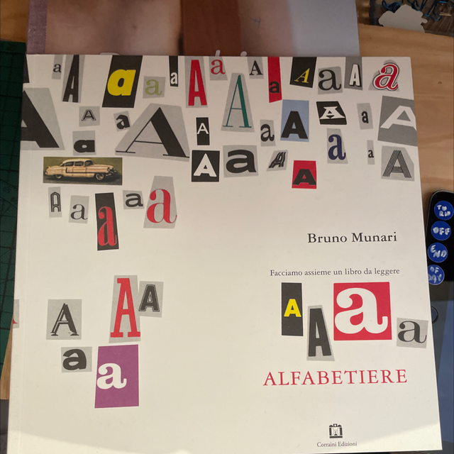 Alfabetiere Bruno Munari