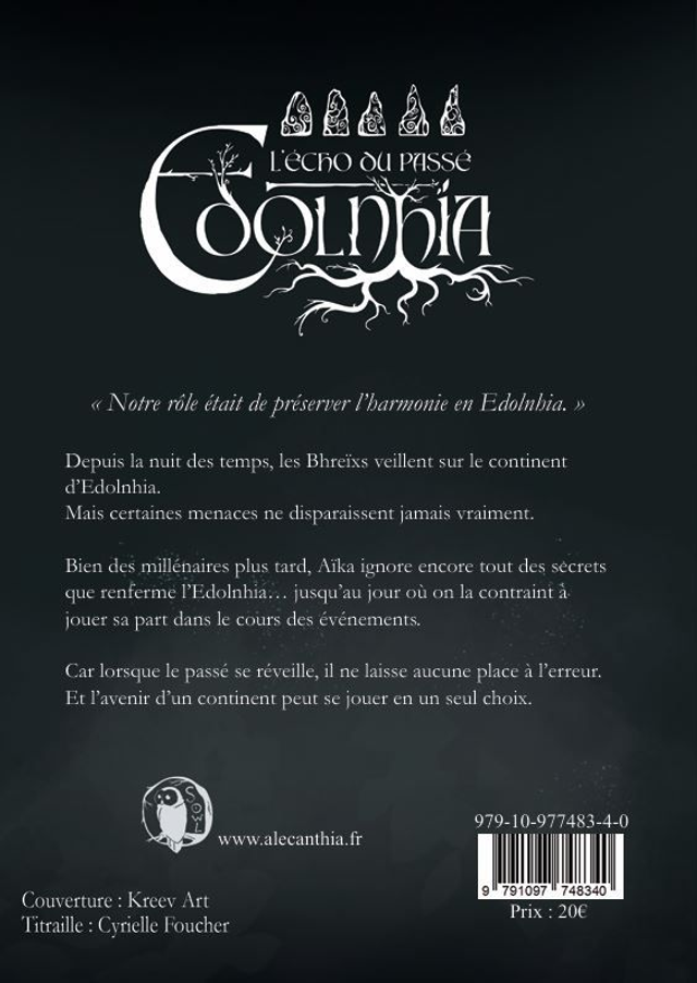 Pack collector - Edolnhia - L'écho du passé - Broché jaspé + goodies