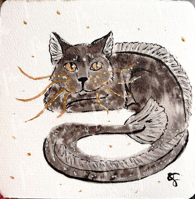 Inktober 01 - Moustache