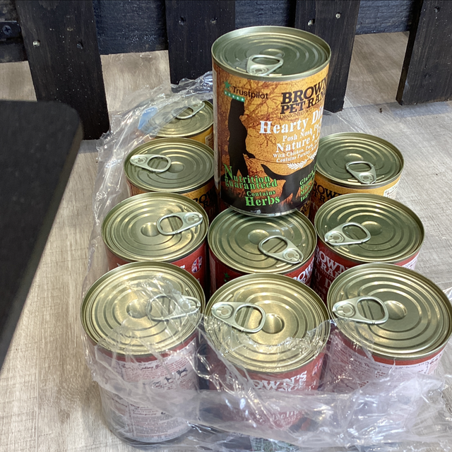 Browns tinned food