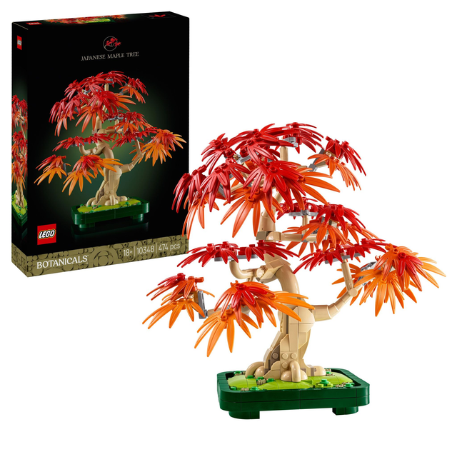 LEGO 10348 Botanicals Japanischer Roter Ahorn Bonsai Baum